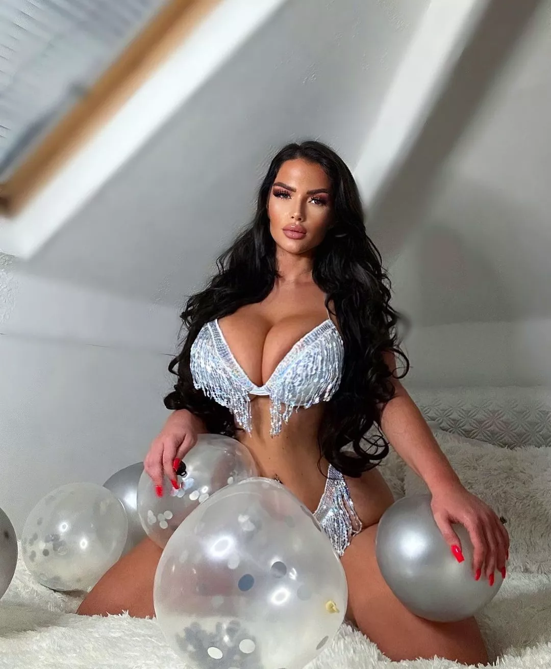 She'd burst my bubbles