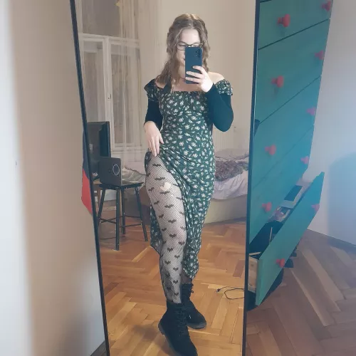 Split dresses are my favorite