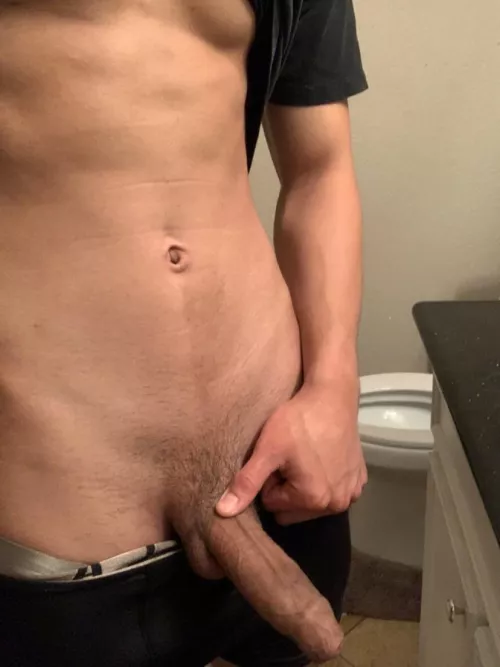 Uncut with a pink tip , who wants to see it ?