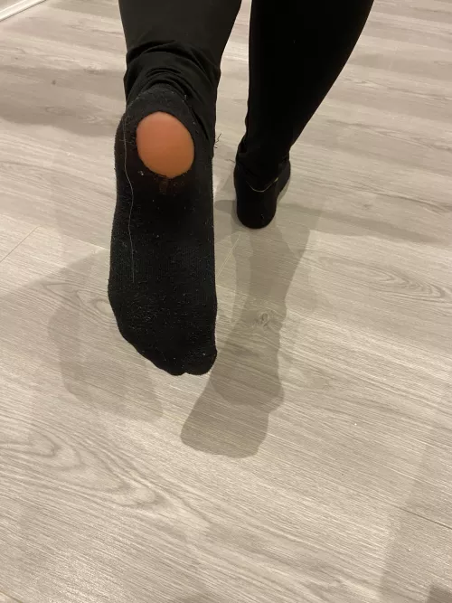 Walked so much... in need of a foot rub [female]