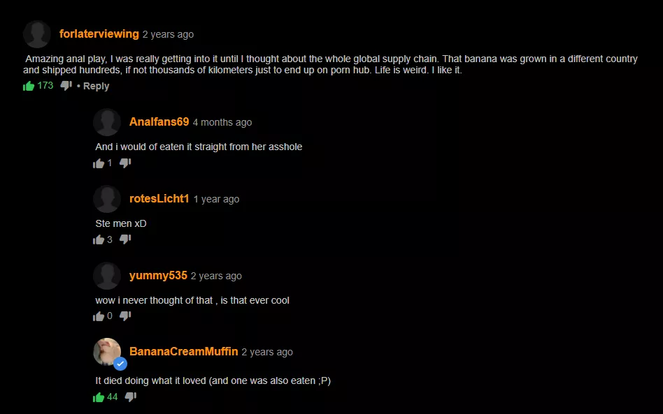 Who needs to fap if you can just browse comments all day?