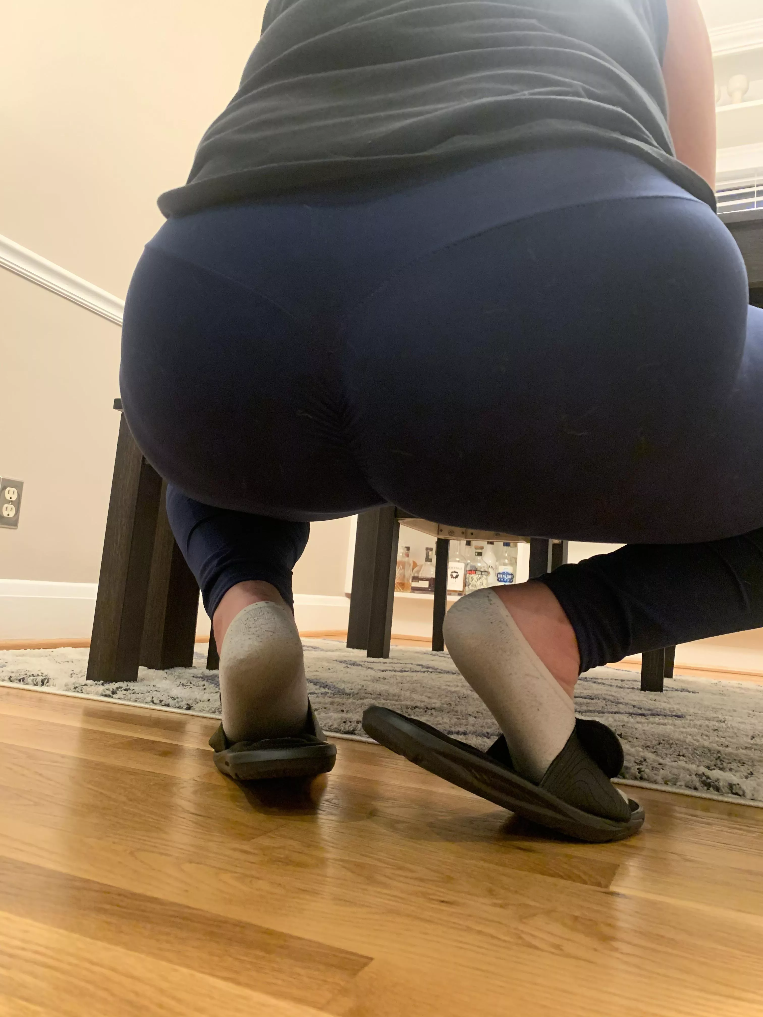 Who wants to take my socks off?