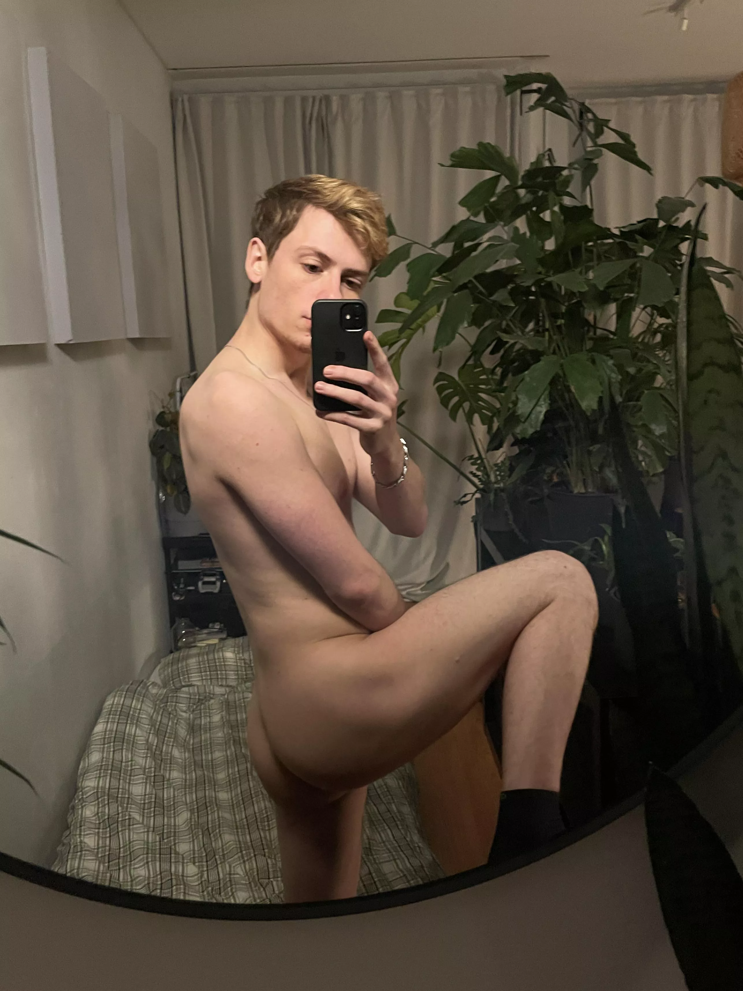 A view from the side should be alright.