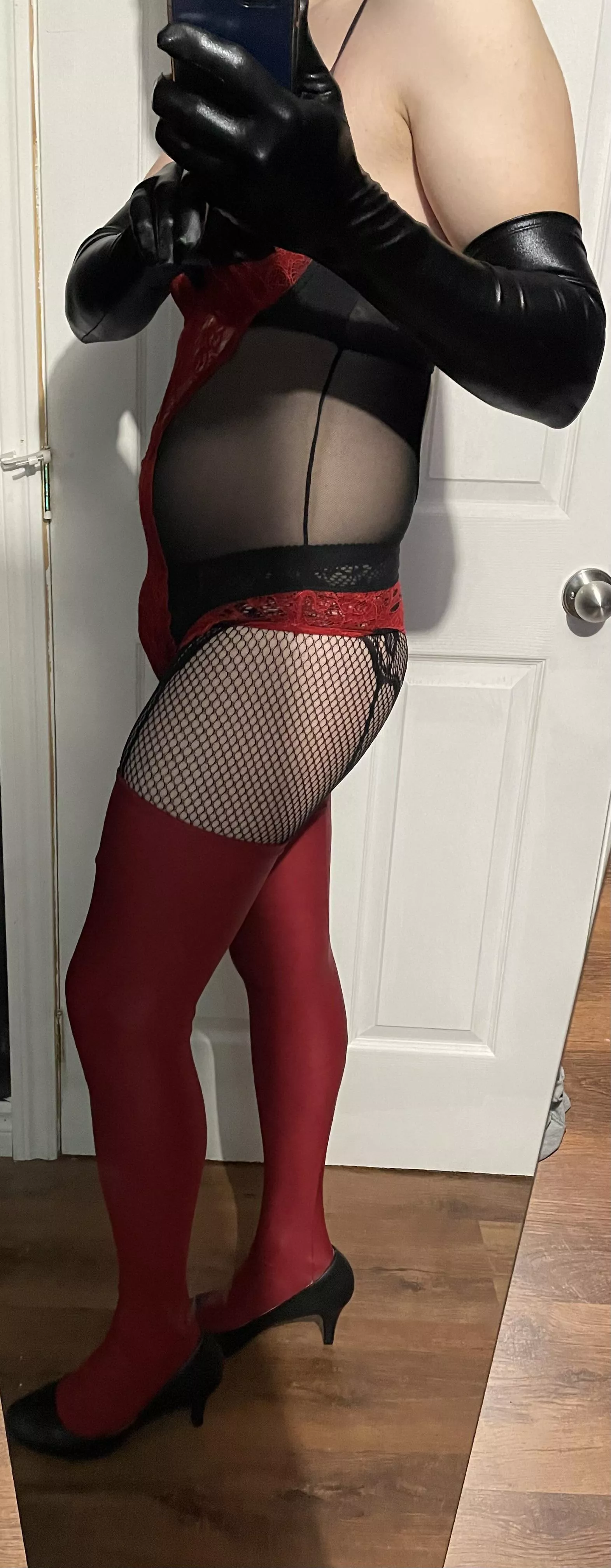 All red and black , is this sexy ?