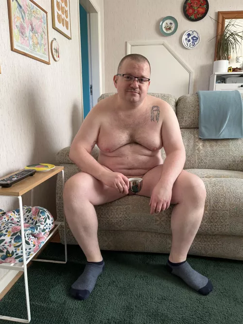 Always get hot when I'm hungover... give me coffee and TV