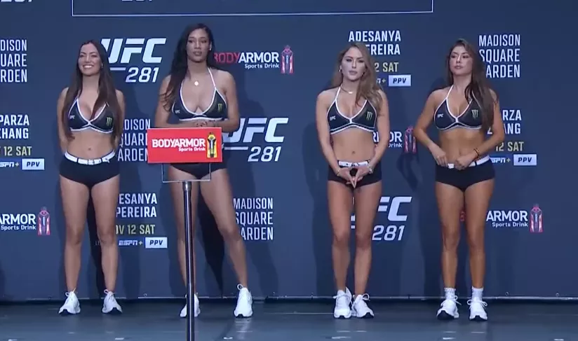 Any fight fans? Pick your favorite octagon girl.