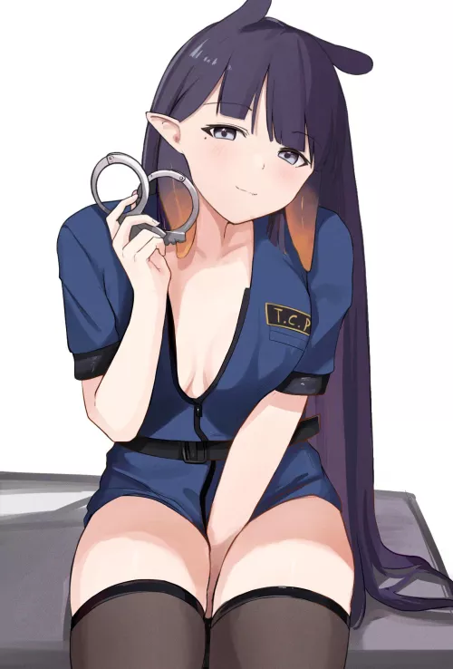 Arrested by Officer Ina (Hololive)