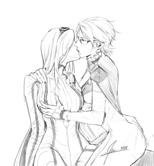 bayonetta and jeanne [Bayonetta]