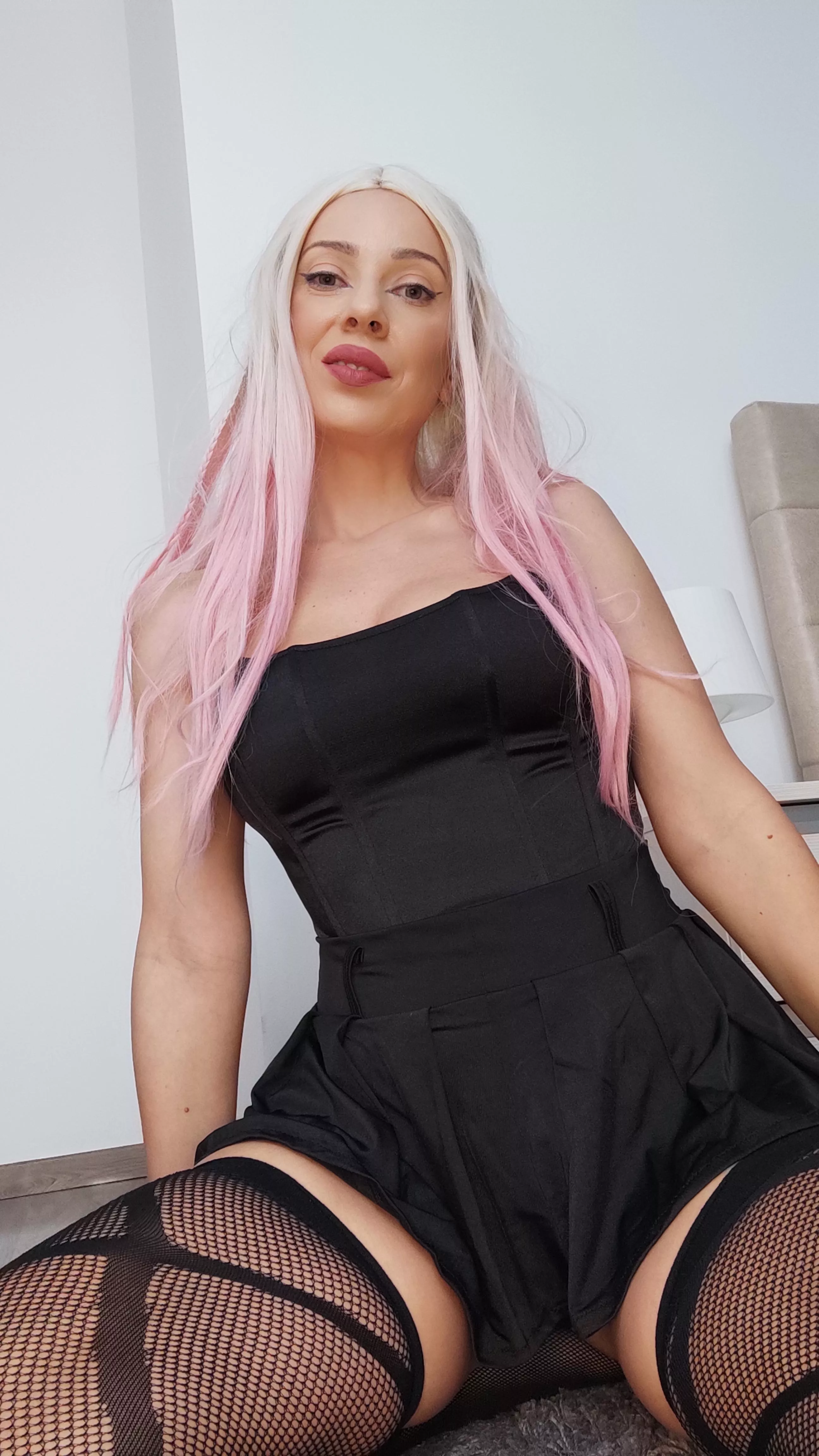 Black corset always a good choice