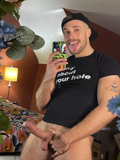 Can I use your hole till I cum bro? 😈