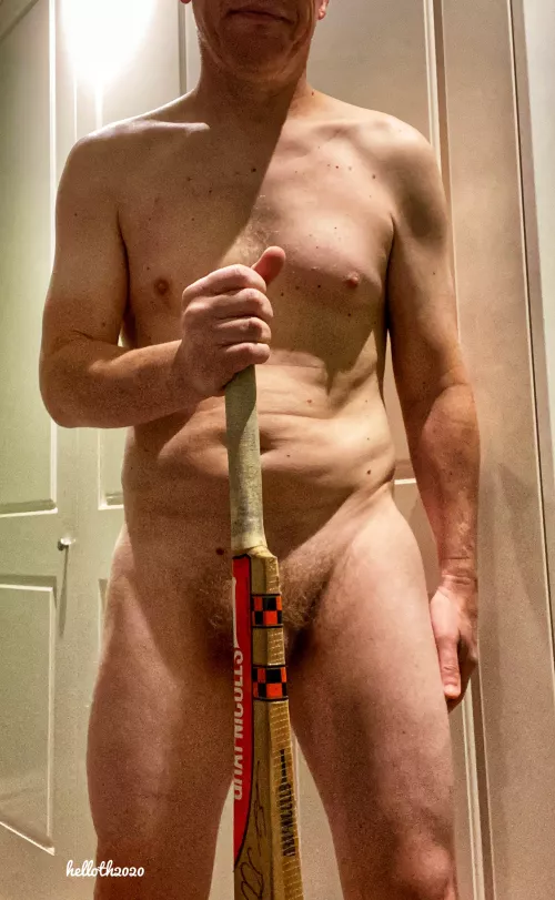 Cricket World Cup final today. Are you going to edge me or stroke me through the covers?