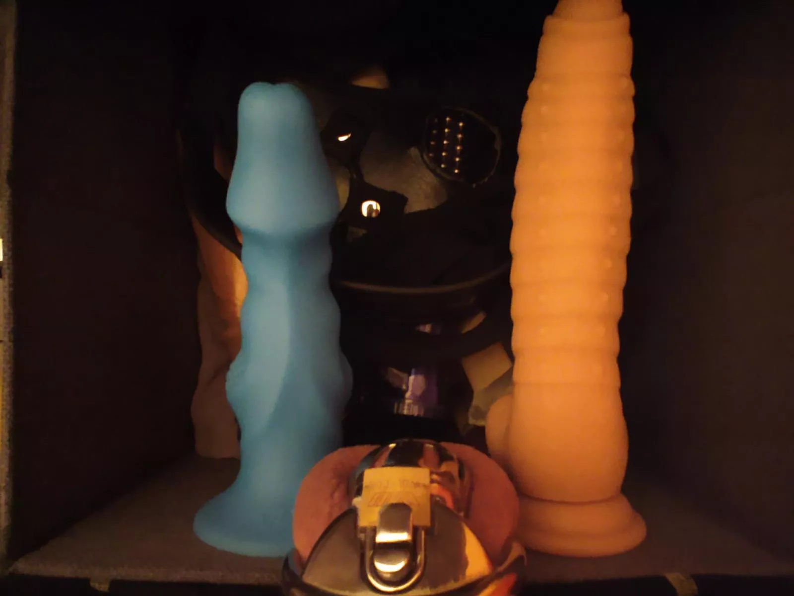 December will be 6 months locked, no orgasms. And our 6 year anniversary. We need some ideas how to celebrate.