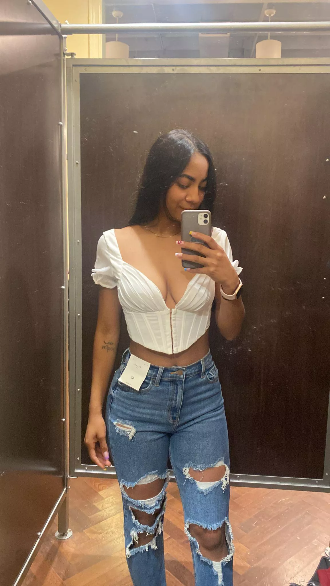 Deciding if I should wear more tops like this one