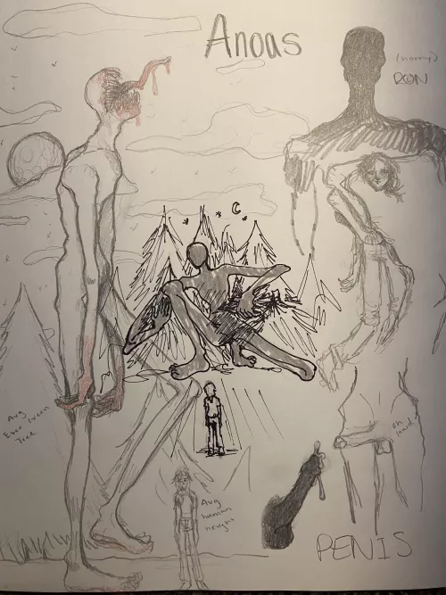 Forest Demon: Anoas. Fuckable or no? (my art)