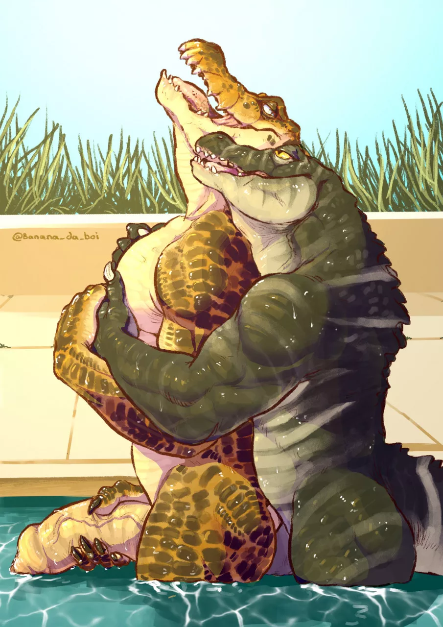Gator love (Serex_the_dragon)