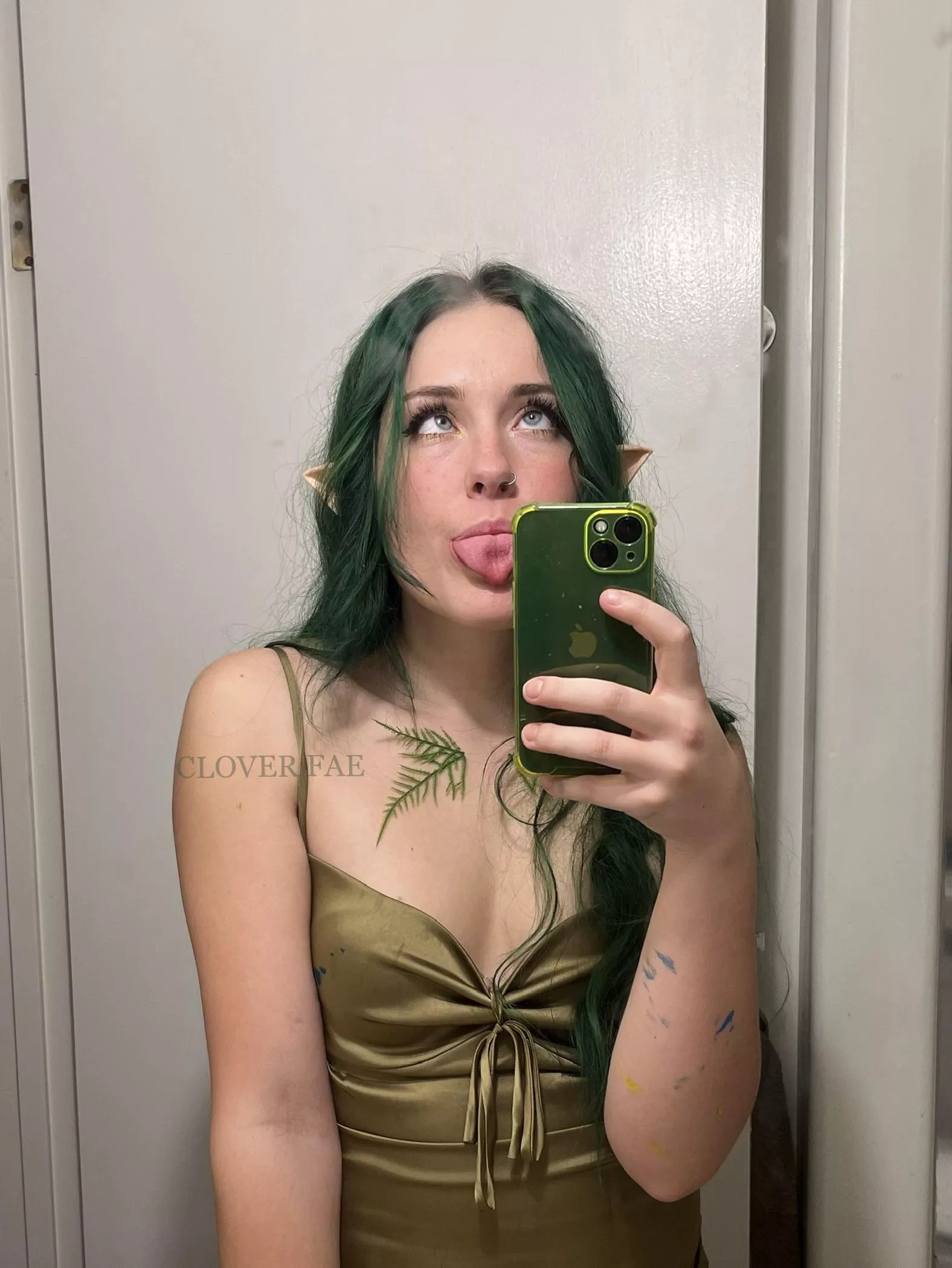 Green little nymph