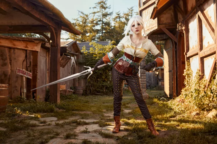 Have you played the Witcher yet? Ciri from the Witcher by x_nori_ [Self]