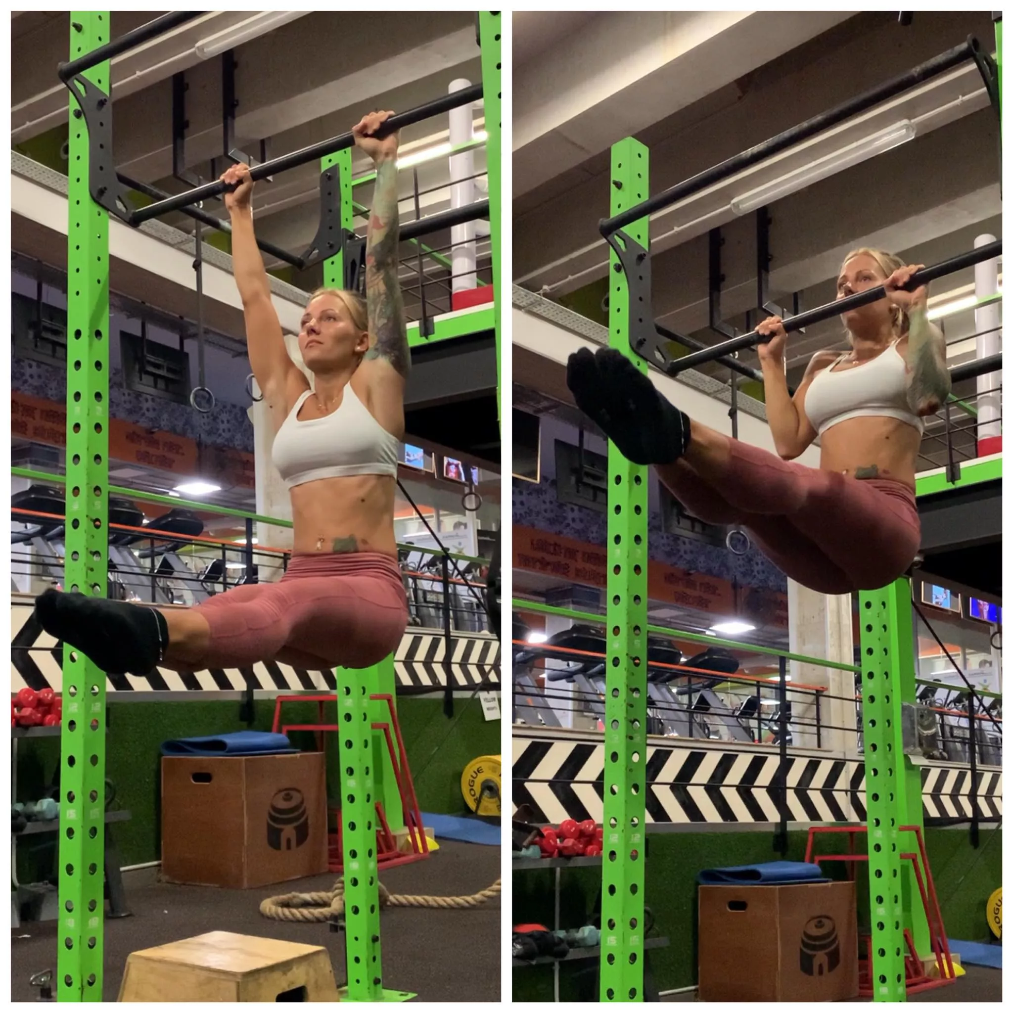 How about L-sit pull ups?