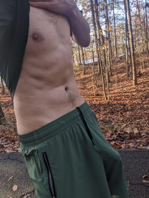 I definitely stand out amongst the trees