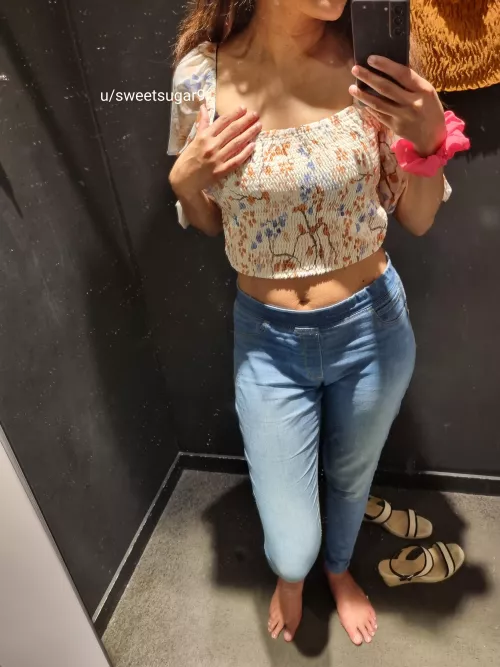 I guess this is why we always take forever when shopping.