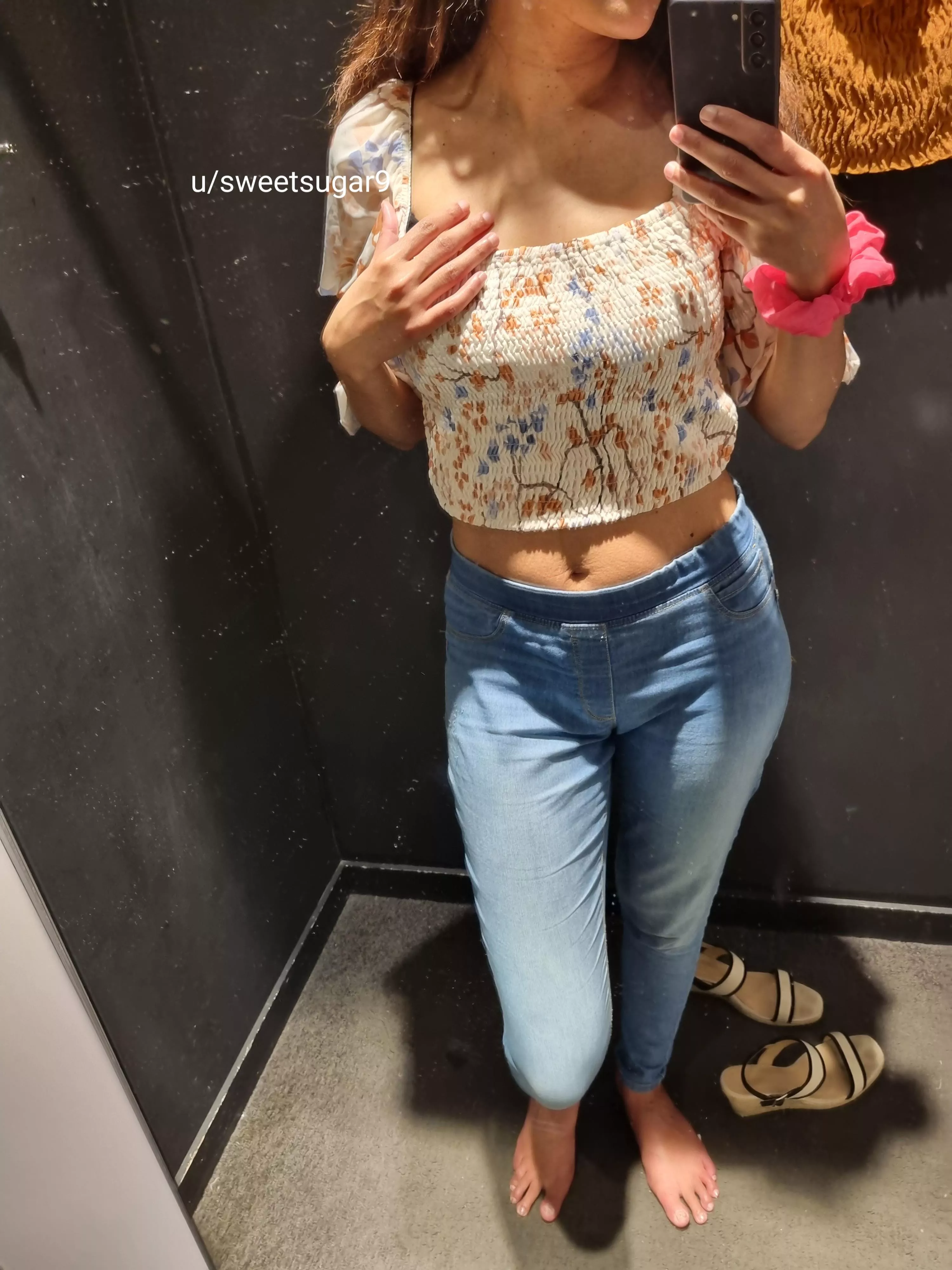 I guess this is why we always take forever when shopping.