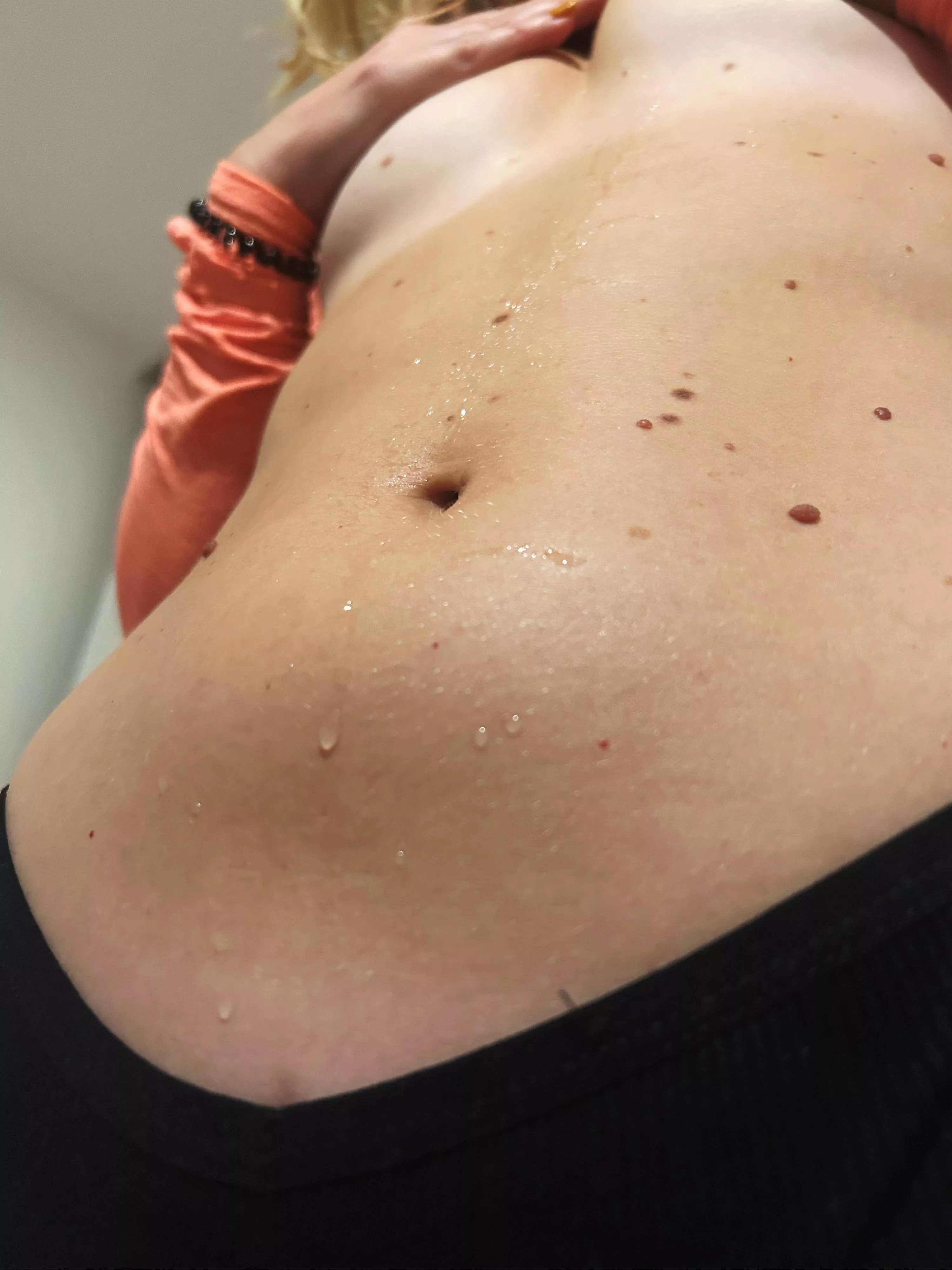 I had such a sweaty workout today