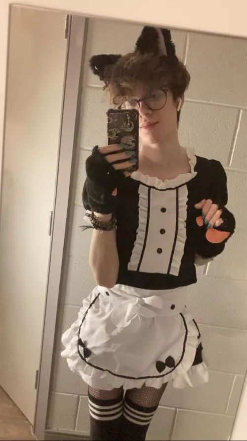 I lost a bet. Don’t laugh :(