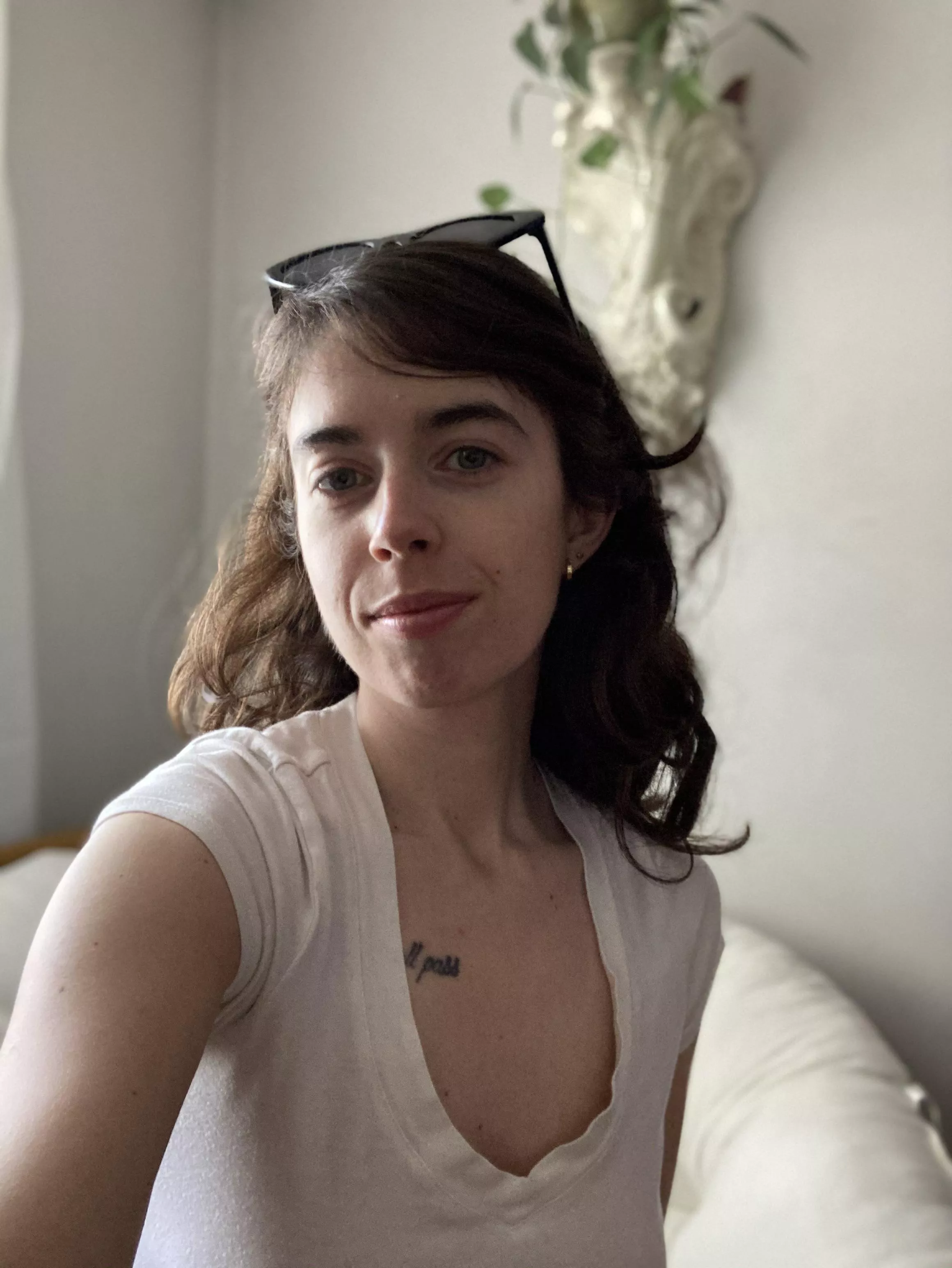 I prefer ‘porcelain’