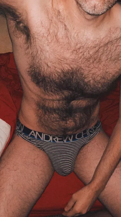 I'm spending the day in my briefs, recovering from last night's overload of pizza and pussy. How 'bout you?