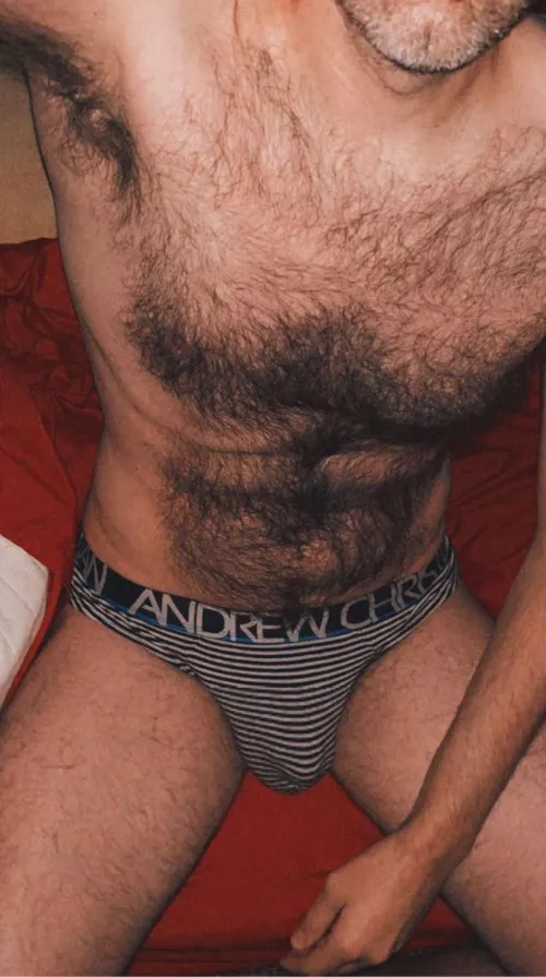 I'm spending the day in my briefs, recovering from last night's overload of pizza and pussy. How 'bout you?