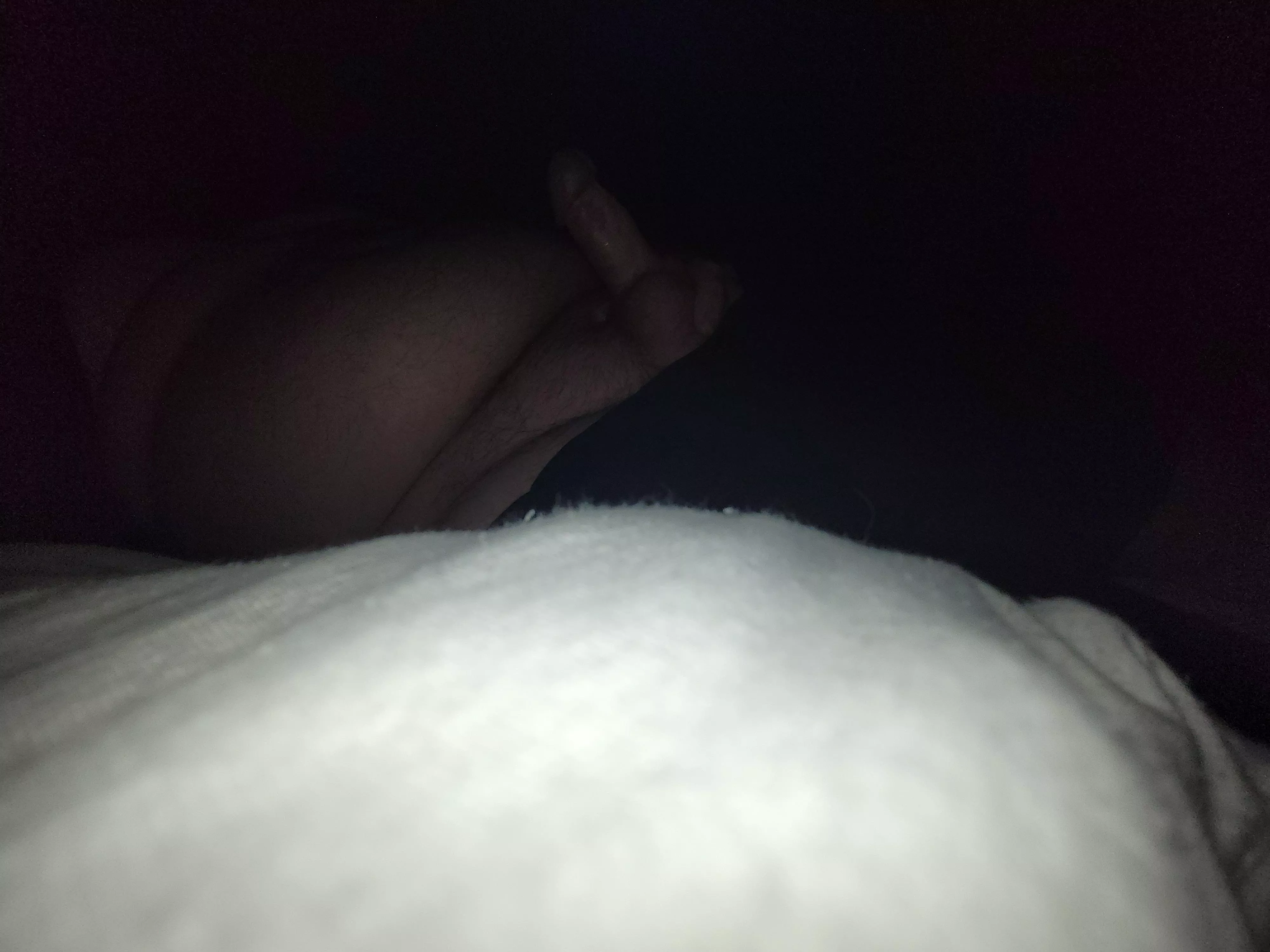 In the darkness it rises