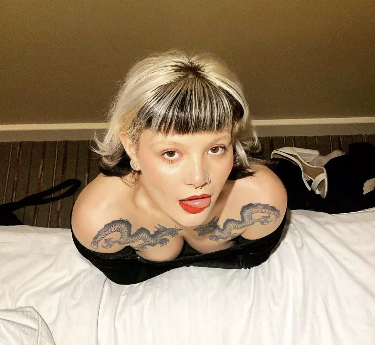 It’s Friday. So no bras.