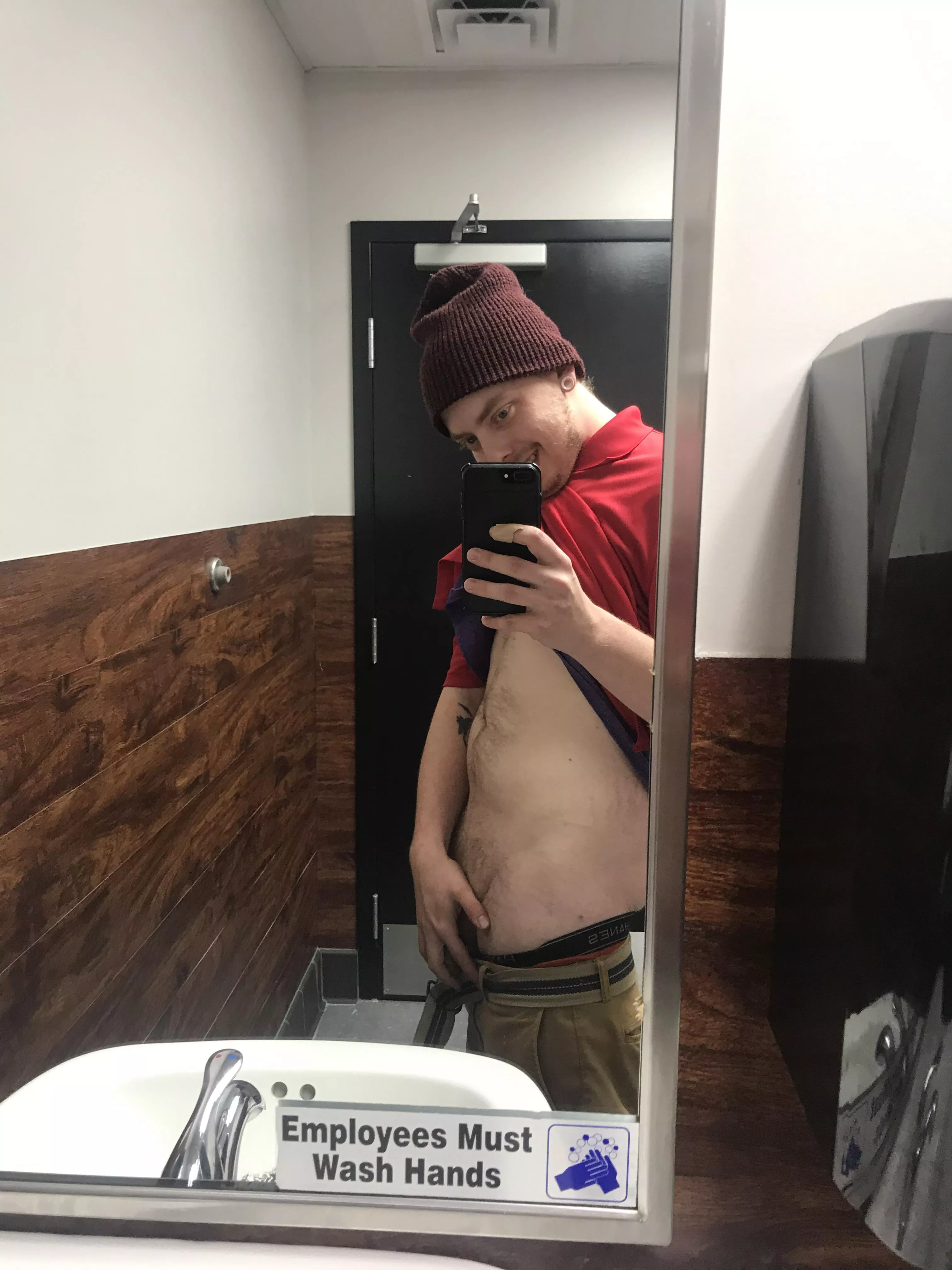 Little tease at work the other day