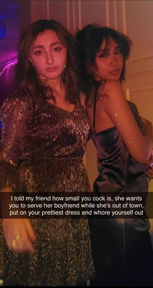 looking for someone to make caps like this with my irls but with pegging and femdom instead