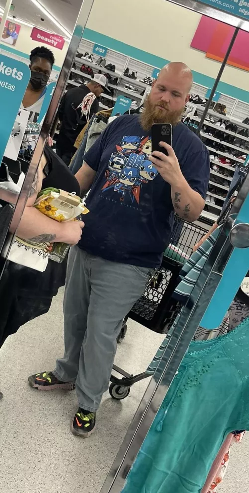 Looking like someone’s dad out here while kidless