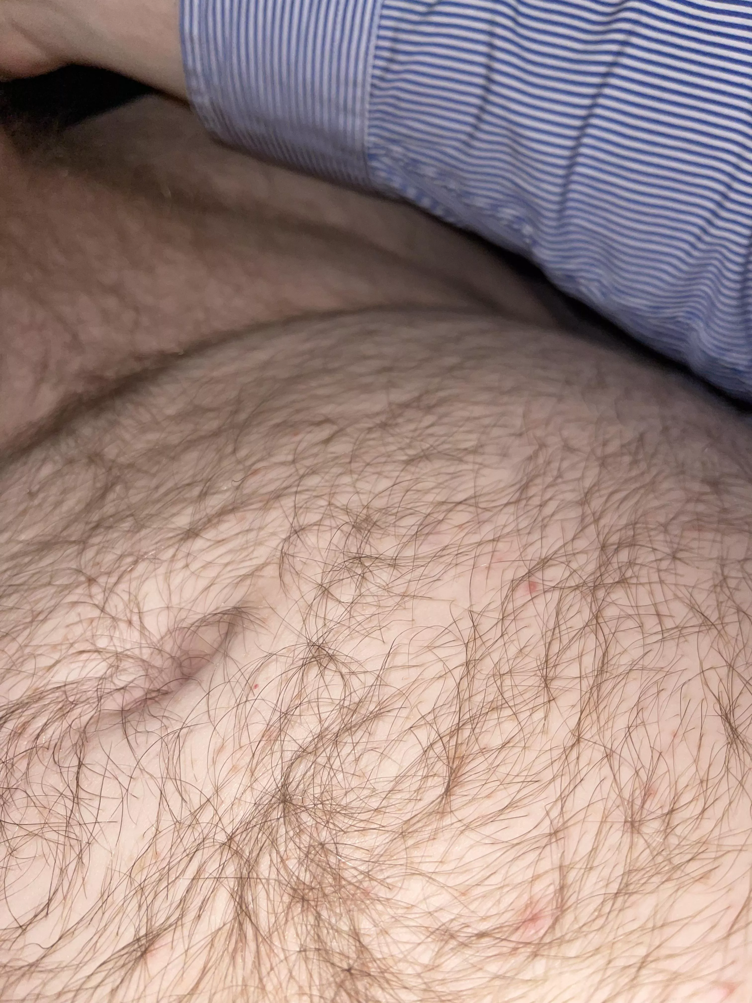 Love my furry belly :)