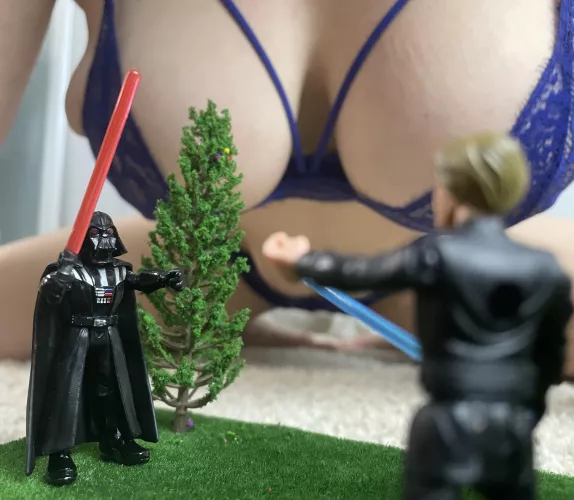 Luke, I have the power of the Darkside behind me. [f]