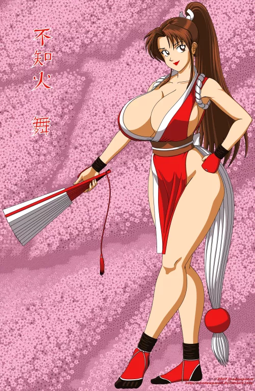 Mai is Japan's Finest, and she knows it! (shadowpencil) [Fatal Fury / King of Fighters]