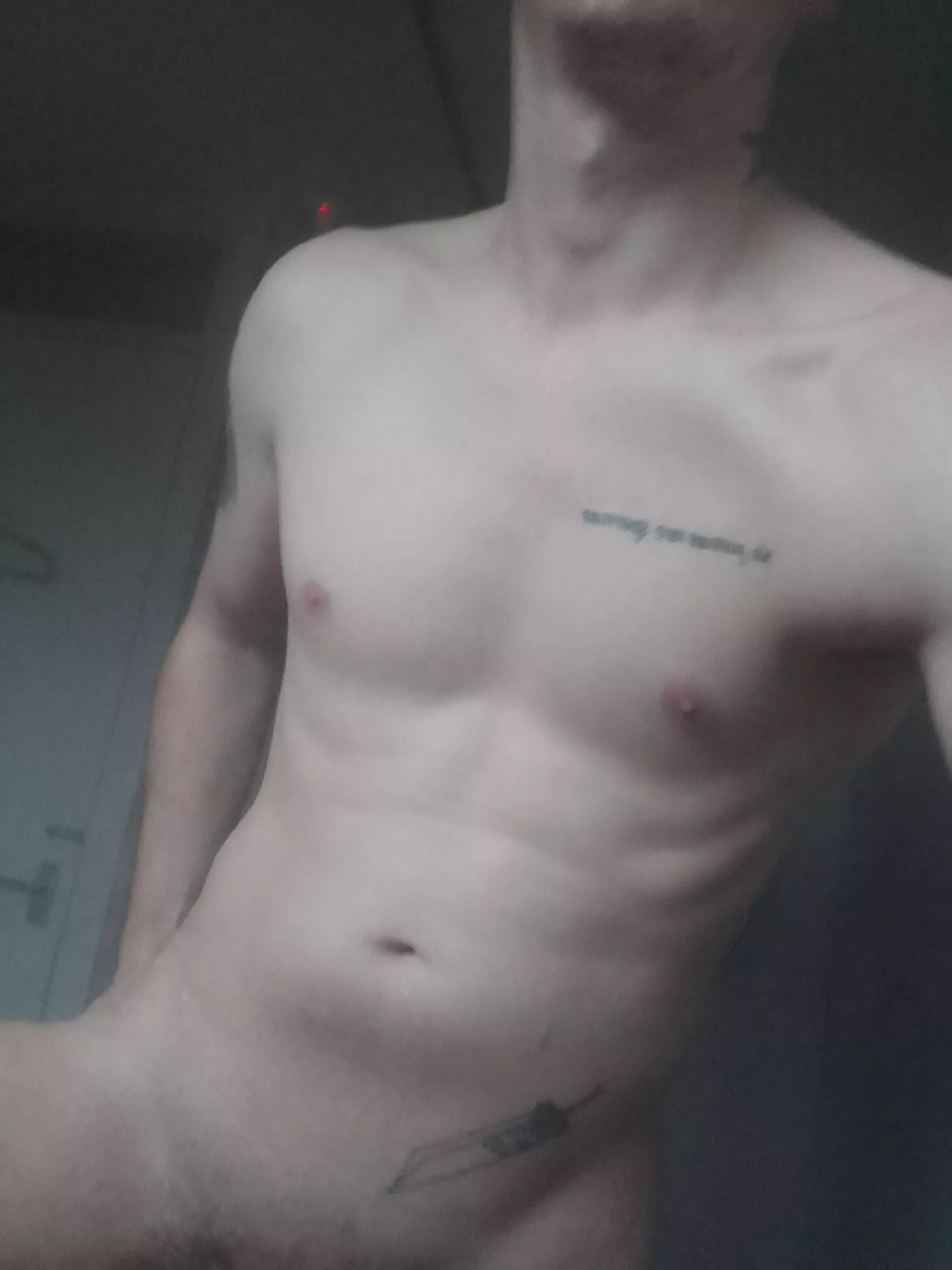 my body is starting to look more toned 😃 (M)