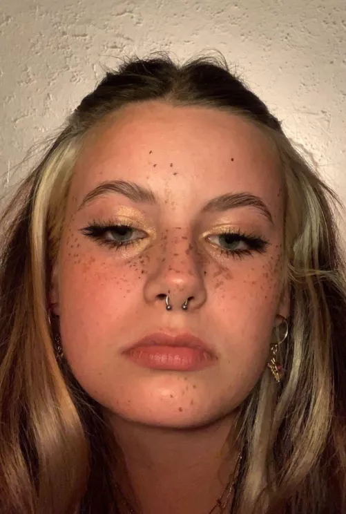 My fav makeup look in a while hehe