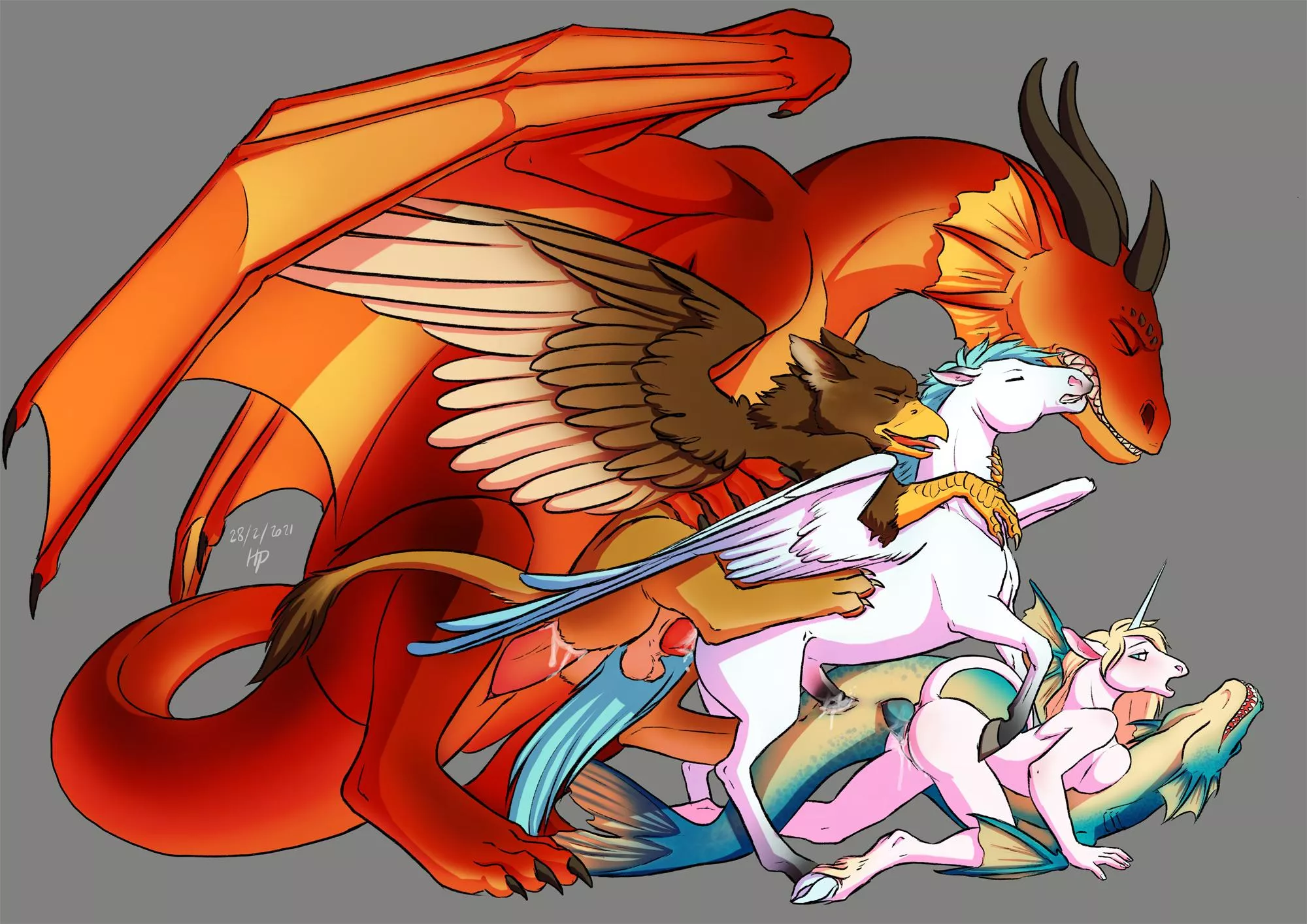 Mythical Orgy [MMFM] (Kevira065)