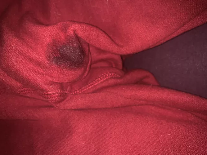 Oh no cum stain. I came in cage.