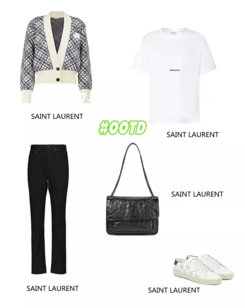 OOTD!!! SAINT LAURENT makes my day. Don't forget to be an elegant lady today. WTC is in the comment zone.