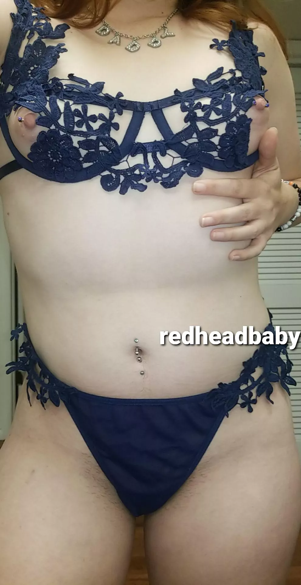 piercings, lingerie, and redhair oh my!