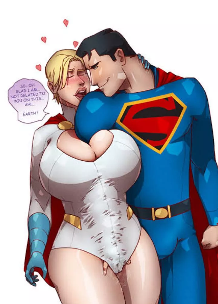 Power Girl & Superman