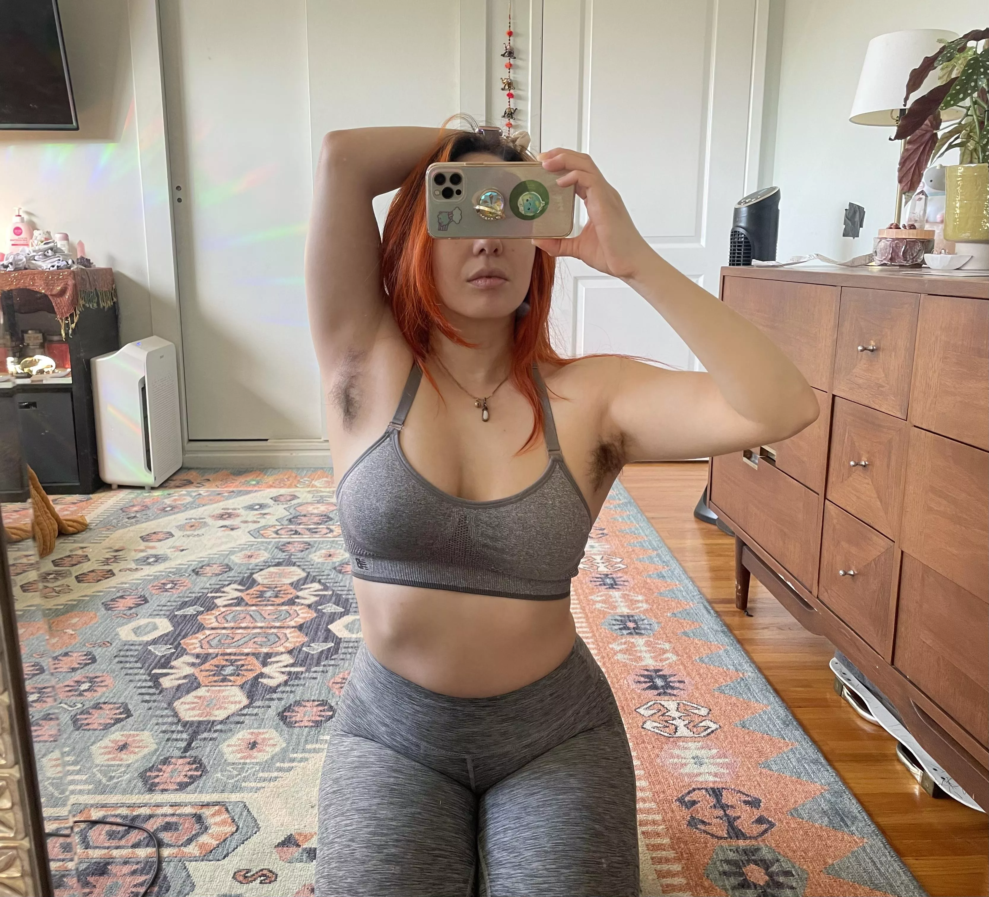 pre workout pits ~ no deodorant allowed