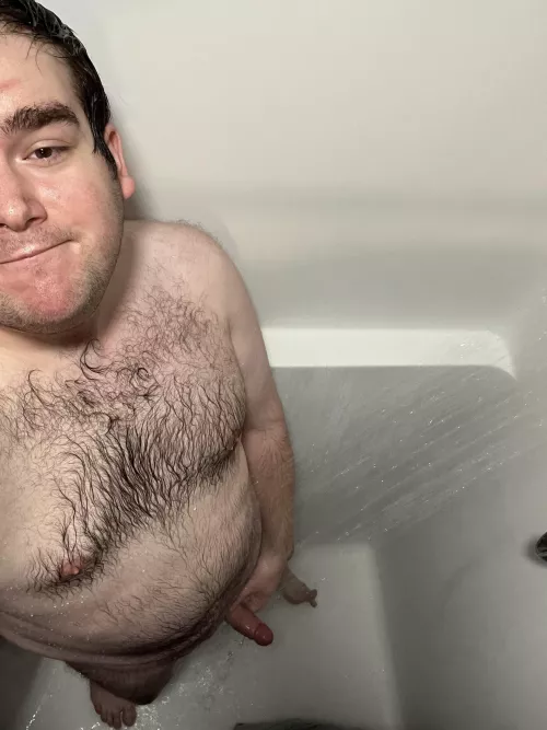 Quick shower before work 🚿