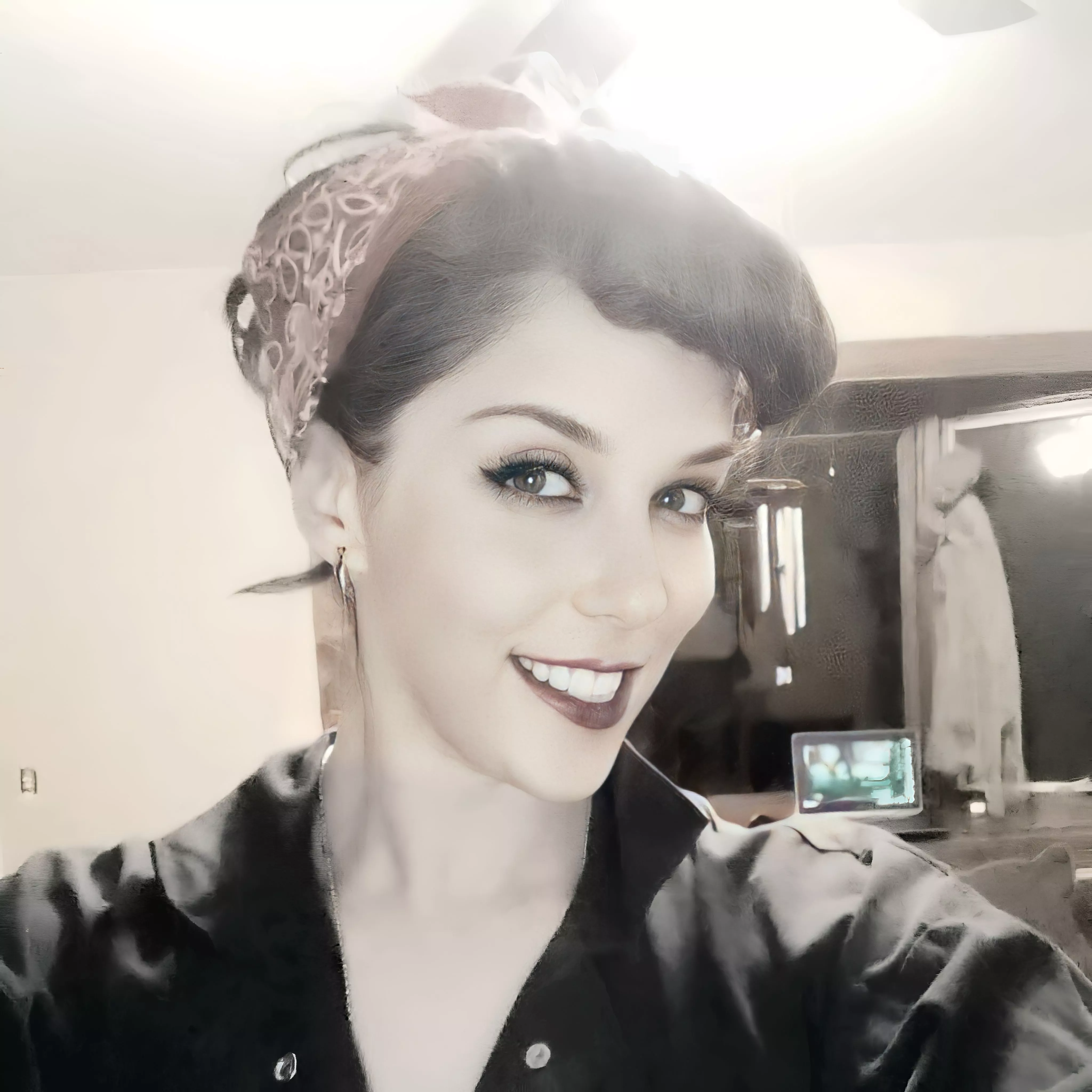 Rosie the Riveter in the flesh 😉