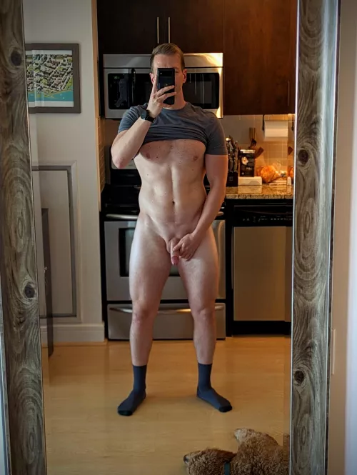 run your tongue along my V lines