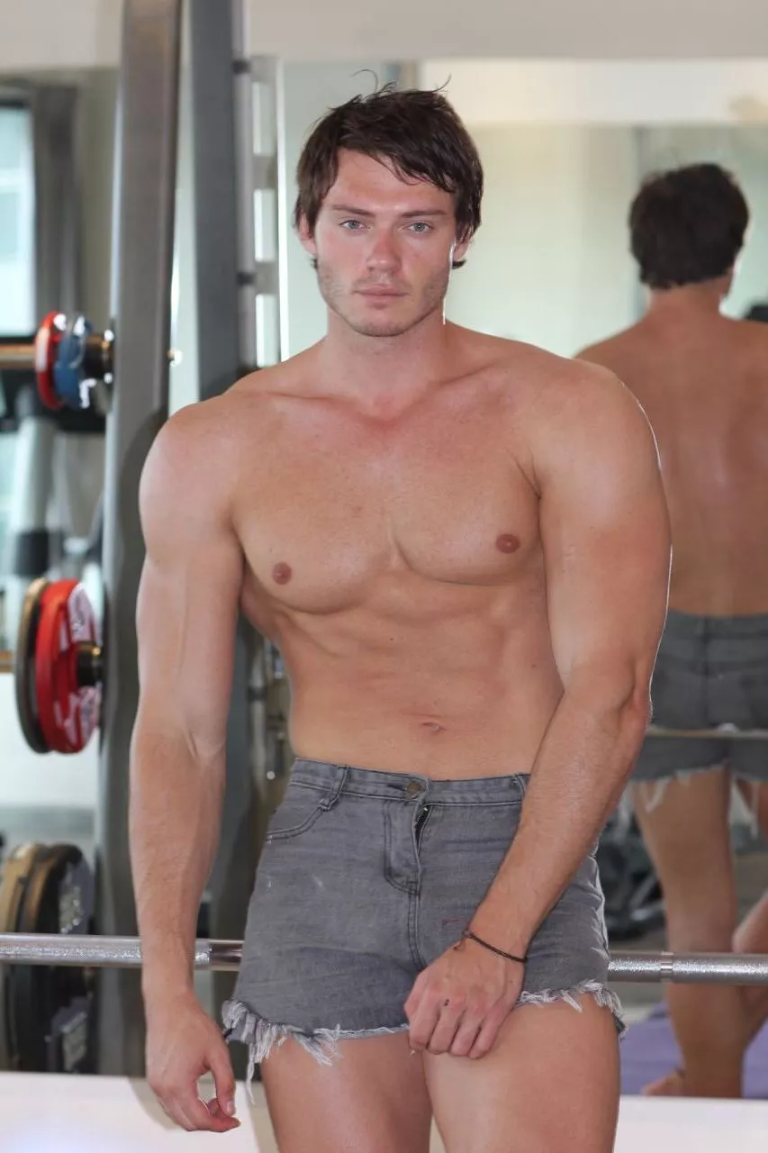 Shorts too short for the gym.